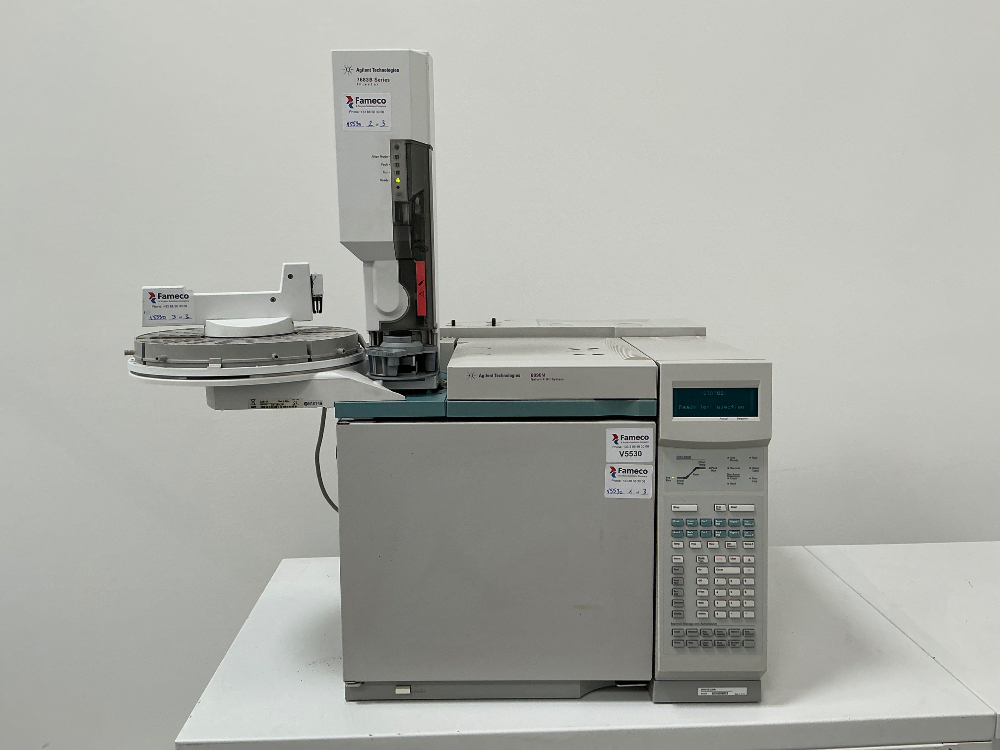 Image of Agilent 6890N GC with Sampler 100 positions - PP SSL FID TCD